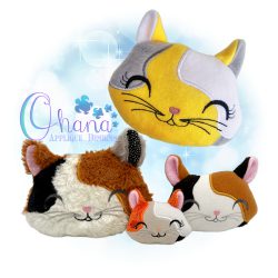 Calico Cat Pillow Stuffie