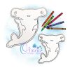 OAD 2505 Hammerhead Shark FCD 2000 MA Hammerhead Shark Flat Coloring