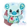 OAD 2505 Mouse Flap Bag Purse 2000 EC copy Mouse Flap Bag Purse