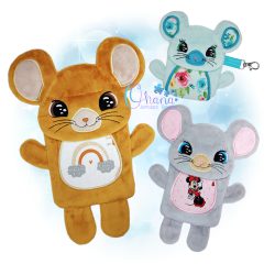 Mouse Flap Bag Purse