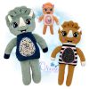 Triceratops Rag Doll Stuffie