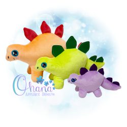 3D Standing Stegosaurus Stuffie