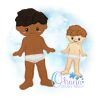 OAD 2506 Andy Un-Paper Doll 2000 JS Andy Unpaper Doll Embroidery