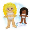 OAD 2506 Anne Un-Paper Doll 2000 JS Anne Unpaper Doll Embroidery