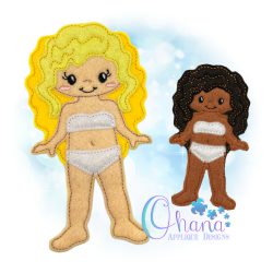 Anne Unpaper Doll Embroidery