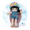 OAD 2506 Beach Girl Dress Up Doll 2000 RG Beach Girl Dress Up Doll