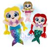 OAD 2506 Huggable Mermaid Stuffie 2000 LA Huggable Mermaid Stuffie
