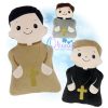 Priest Stuffie Embroidery Design
