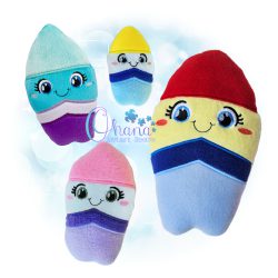 Kawaii Surfboard Stuffie Embroidery