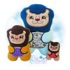 Chubby Lion Stuffie Embroidery