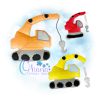 Crane Stuffie Embroidery Design