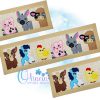 OAD 2507 Farm TR 2000 EC Farm Table Runner Embroidery