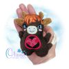 OAD 2507 Highland Cow Stuffie 2000 MW Huggable Highland Cow Stuffie
