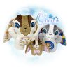 Huggable Goat Stuffie Embroidery