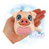 Pig Egglet Stuffie Embroidery