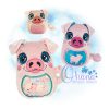 Pig Egglet Stuffie Embroidery