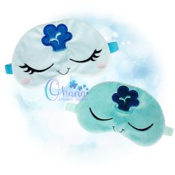 Whale Sleep Mask Embroidery