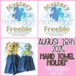 August 18th - Mini Mystery Hand Towel Holder Bundle