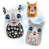 OAD 2508 Cat Egglet 2000 LA Cat Egglet Stuffie Embroidery
