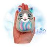 OAD 2508 Cat Egglet 2000 RG Cat Egglet Stuffie Embroidery