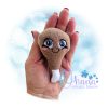 OAD 2508 Chicken Drumstick Stuffie 2000 RK Chicken Drumstick Stuffie Embroidery