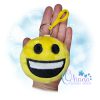 Grinning Emoji Stuffie Embroidery