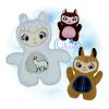 Huggable Llama Stuffie Embroidery