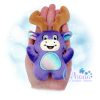 Huggable Moose Stuffie Embroidery