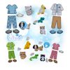 OAD 2508 UPD Vet Bundle 2000 RK DB Unpaper Doll Vet Bundle