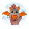 OAD 2509 Bat Egglet 2000 RG copy Bat Egglet Stuffie Embroidery