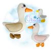 OAD 2509 Glenda Goose Stuffie 2000 LA copy Glenda Goose Stuffie Embroidery