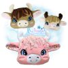 OAD 2509 Highland Cow Pillow 2000 DG LA Highland Cow Head Pillow