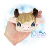 OAD 2509 Highland Cow Pillow 2000 LA Highland Cow Head Pillow