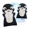 OAD 2509 Orca Hand Puppet 2000 MA Orca Hand Puppet Embroidery