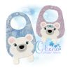 OAD 2509 Polar Bear Bib 2000 LA Polar Bear Bib Embroidery