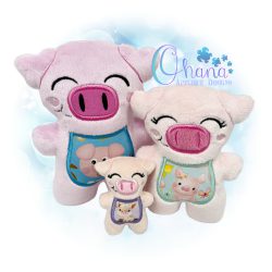 OAD 2509 Simply Sweet Pig Stuffie 2000 LA Simply Sweet Pig Stuffie