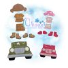 OAD 2509 Unpaper Doll Safari Vehicle 2000 MA copy Unpaper Doll Safari Pack