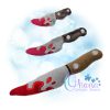 OAD 2510 Bloody Knife Stuffie 2000 MA copy Bloody Knife Stuffie Embroidery