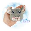 OAD 2510 Elephant Egglet 2000 LA copy 2 Elephant Egglet Stuffie Embroidery