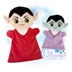 Vampire Hand Puppet Embroidery
