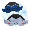 Vampire Sleep Mask Embroidery